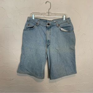 Levi's 565 Wide Leg Vintage Shorts Size W34 L13